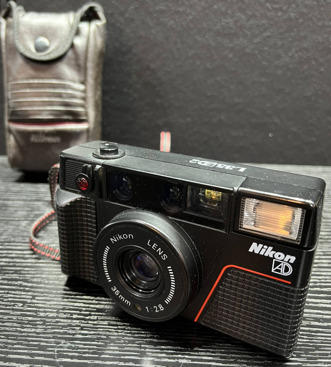Nikon ニコン L35AD2 動作品 比較的美品 コンパクトフィルムカメラ 