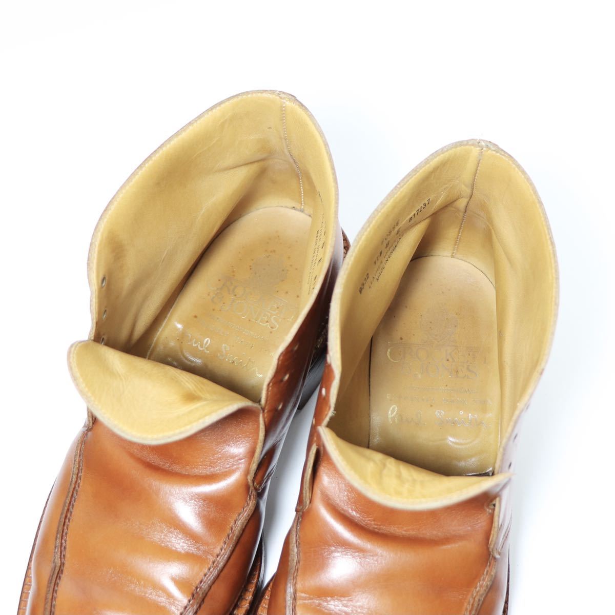 美品” Crockett&Jones(クロケット&ジョーンズ)Paul Smith別注 ポール
