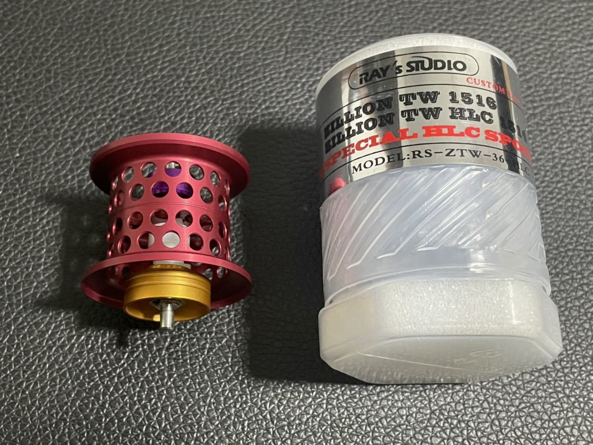 新品 レイズスタジオ ジリオン TW 軽量スプール 36mm レッド 新品 レイズスタジオ ジリオン TW 軽量スプール 36mm レッド