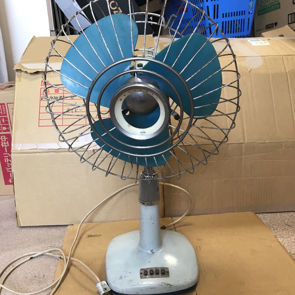 ナショナル レトロ扇風機 昭和レトロ 品 ic.sch.id