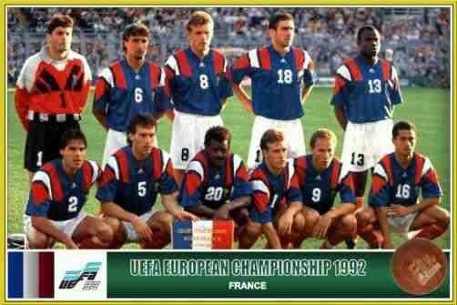92s ADIDAS フランス 代表 ホーム ユニフォーム デッドストック ? ナショナル チーム ビンテージ サッカー OLD 90s_画像8