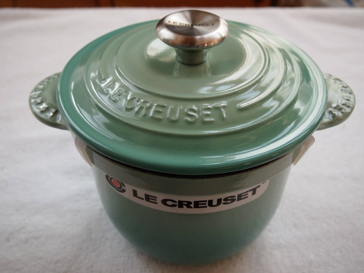 Le Creuset ル クルーゼ ココット エブリィ 18 クールミント(両手鍋 