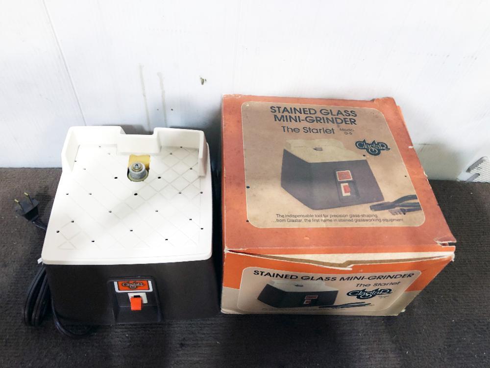 ◎☆ 中古☆Glastar ステンドグラス ミニグラインダー ステンド ◎☆ 中古☆Glastar ステンドグラス ミニグラインダー ステンド