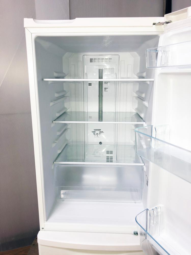 パナソニック 冷蔵庫 幅480mm 168L マットバニラホワイト NR-B17DW-W 2ドア 右開き 自動霜取り 大きめ冷凍室 LED照明
