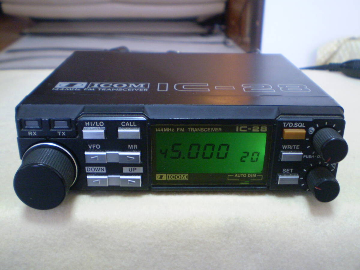 Yahoo!オークション - ICOM IC-28 144MHz FMトランシーバー Yahoo!オークション - ICOM IC-28 144MHz FMトランシーバー