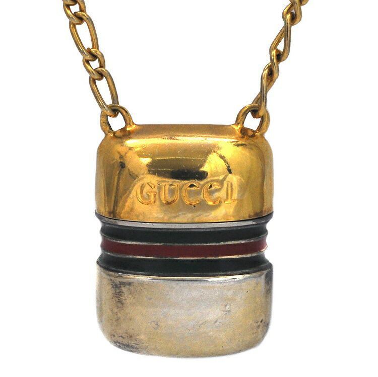 Vintage Gucci Pill Box (Necklace)