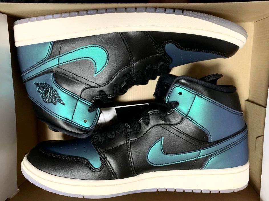 人気沸騰ブラドン WMNS AIR JORDAN 1 Mid 29cm 黒緑 エアジョーダン1 ミッド ブラックグリーンメタリック マリナーズ イチロー 29.0cm 人気沸騰ブラドン WMNS AIR JORDAN 1 Mid 29cm 黒緑 エアジョーダン1 ミッド ブラックグリーンメタリック マリナーズ イチロー 29.0cm