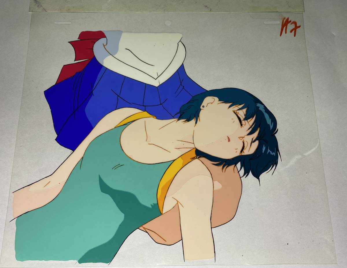 美少女戦士セーラームーン 亜美 セル画(直筆背景付き) - ヤフオク!