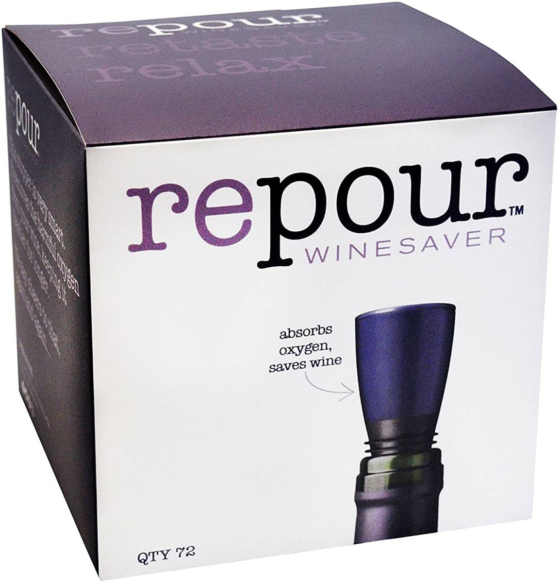 品質は非常に良い  Repour リポール 1パック(72個入り) セーバー ワイン その他