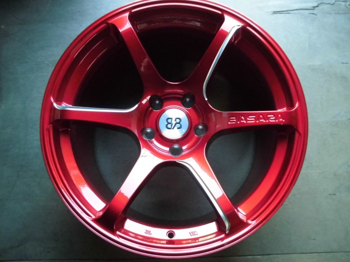 Yahoo!オークション - 17×9J 5H PCD114.3 ET15 BASARA...