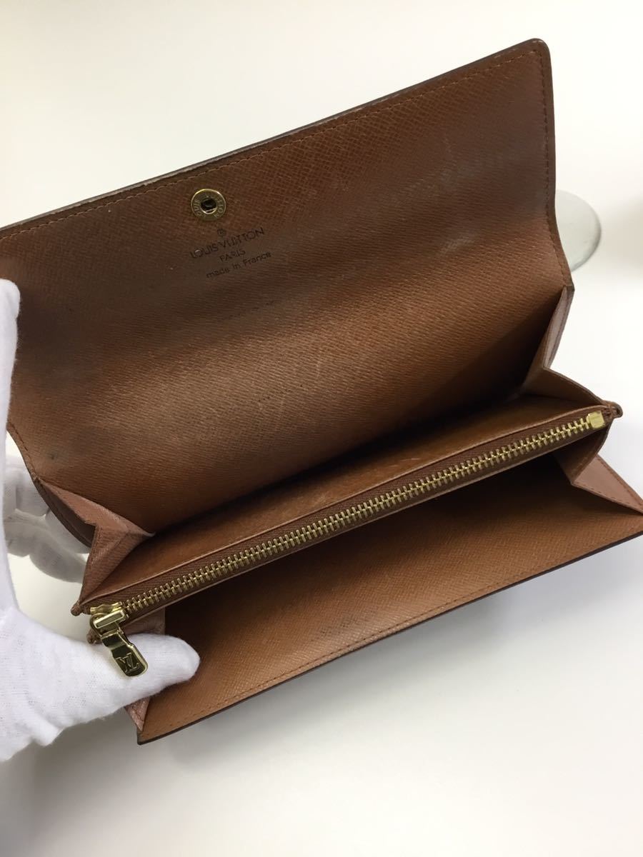 ルイ・ヴィトン 二つ折り長財布 モノグラム ポルトモネクレディ ルイ・ヴィトン 二つ折り長財布 モノグラム ポルトモネクレディ