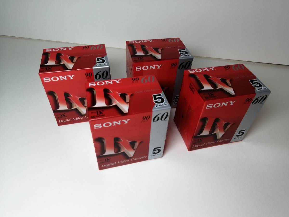 期間限定！最安値挑戦】 SONY ミニデジタルビデオカセット 5巻パック 5DVM60R3 未開封