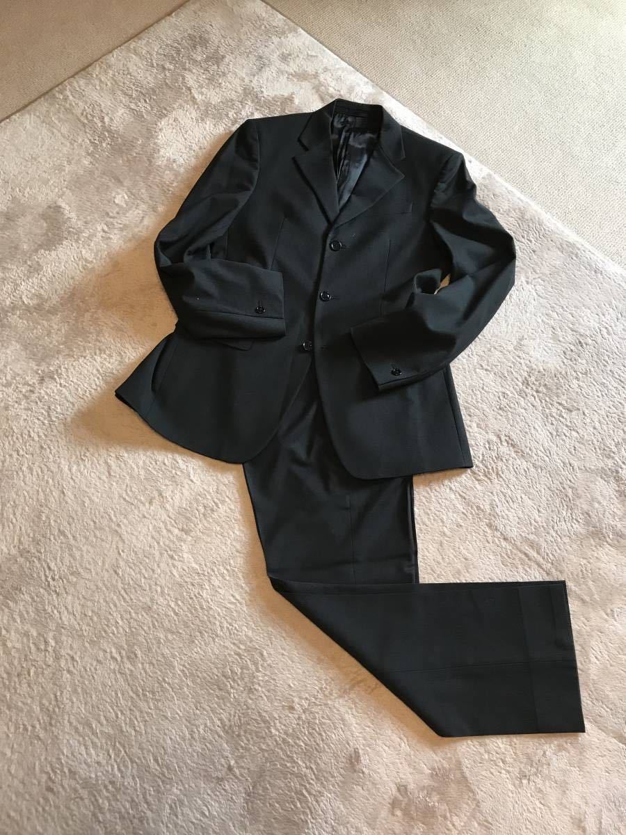 プラダのミドルライン イタリア製 miumiu ブラックスーツ ４６ 