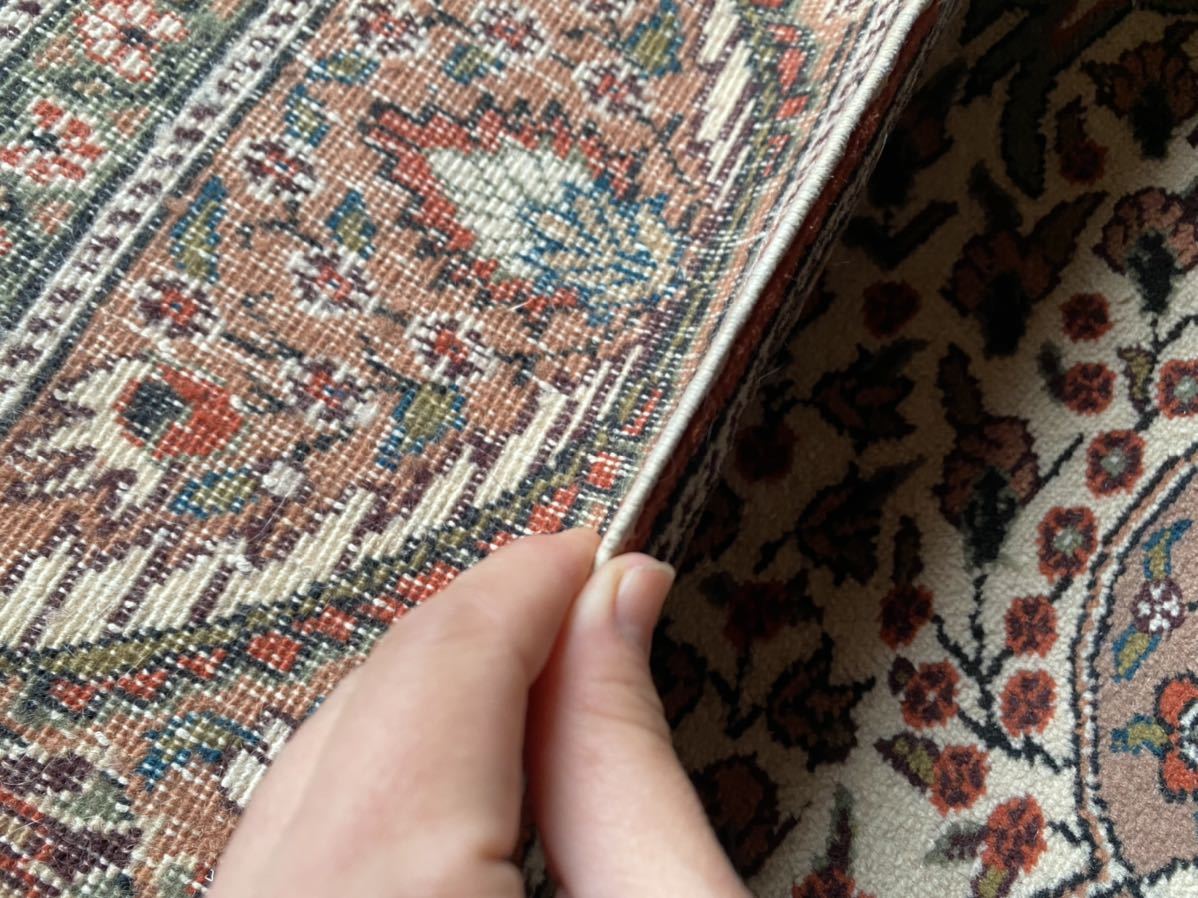 トルコ直輸入！絨毯のある素敵な暮らしおすすめです！！大変美しいラディック以上の質手織カイセリ絨毯厚みもあり極上の絨毯です！日本発送_画像8