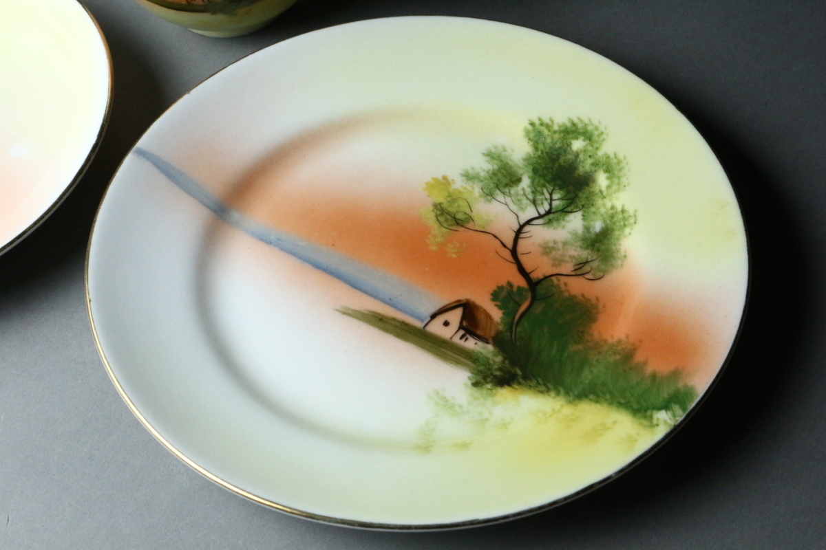ランキングや新製品 オールドノリタケ 夕暮れの湖畔図 カップ ソーサー ケーキ皿 トリオセット Noritake マルキ印 Singshala Com ランキングや新製品 オールドノリタケ 夕暮れの湖畔図 カップ ソーサー ケーキ皿 トリオセット Noritake マルキ印 Singshala Com