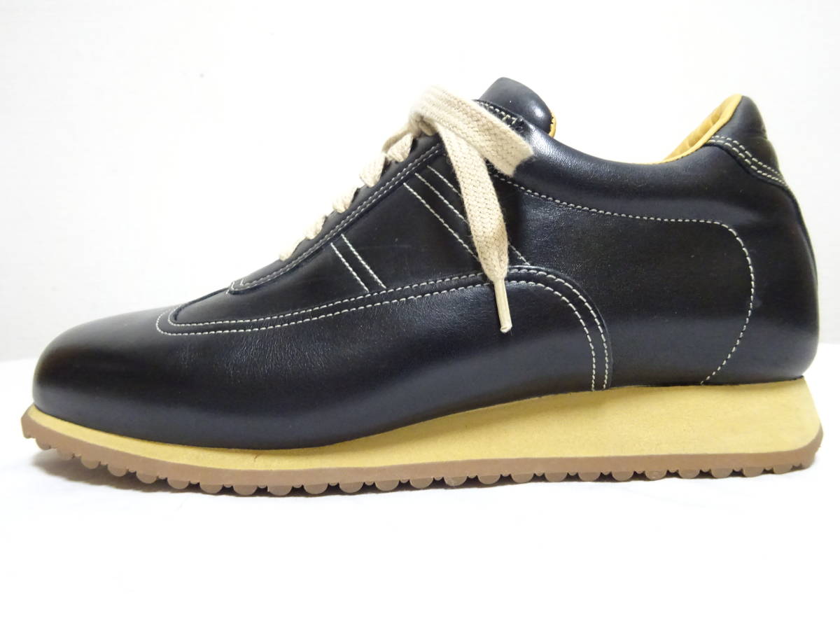 最安値安い ヤフオク! - Santoni サントーニ レザースニーカー