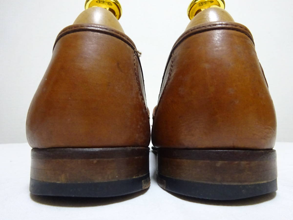 ANSEWN Anne so-n bit moccasin Loafer leather Loafer hand so-nUSA made America made 6.5E 24-24.5cm rank 