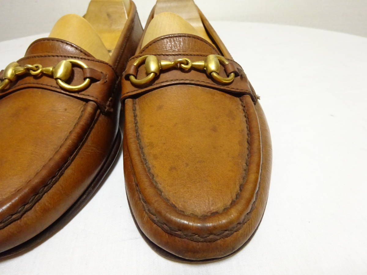 ANSEWN Anne so-n bit moccasin Loafer leather Loafer hand so-nUSA made America made 6.5E 24-24.5cm rank 