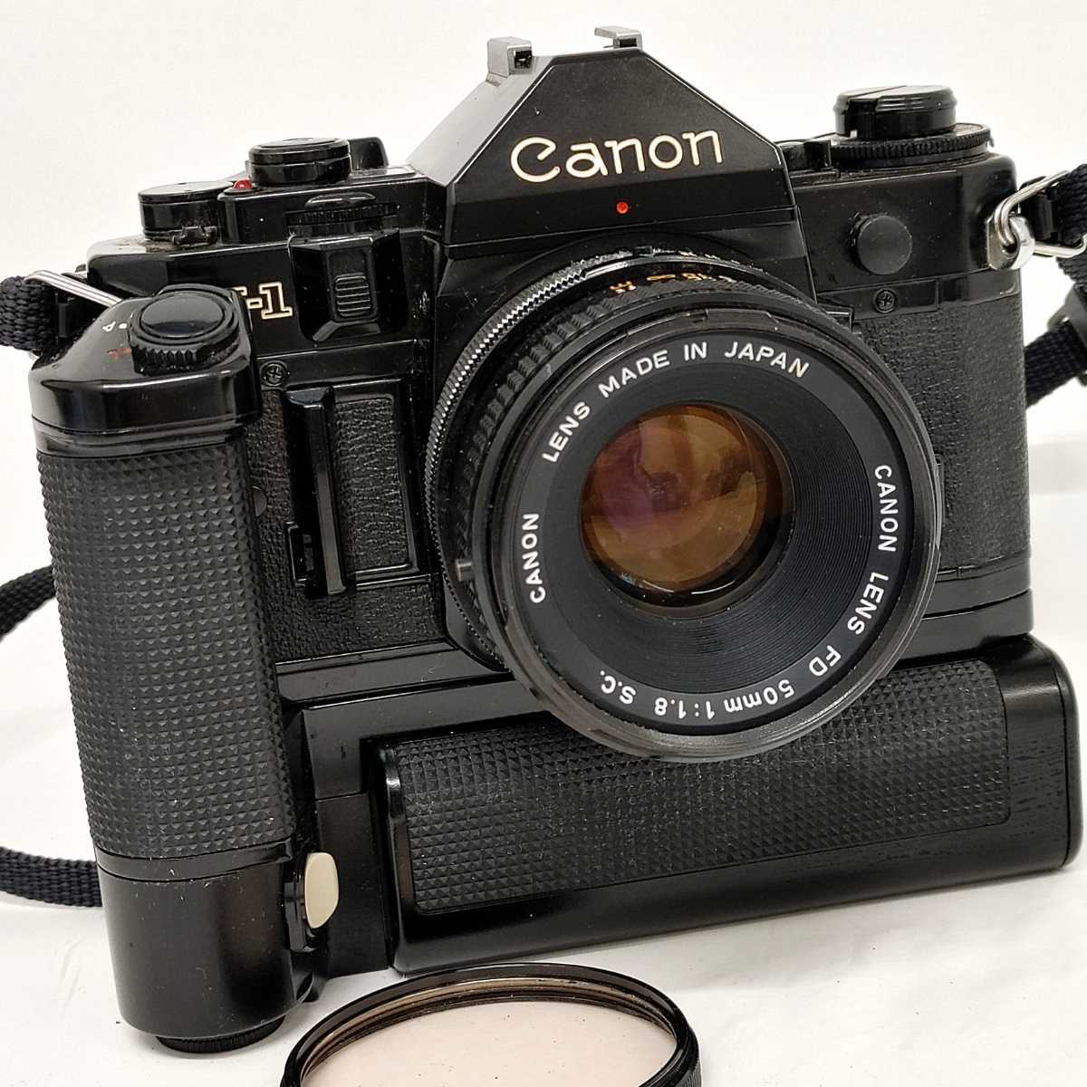 Yahoo!オークション - Canon キャノン A-1 ブラック/モータードライブ