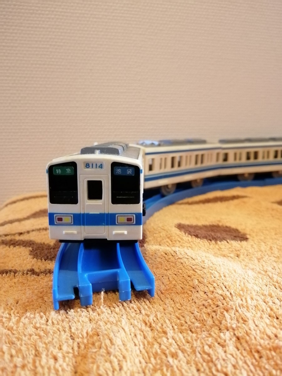 待望☆】 プラレール 東武鉄道 8000系 絶版 動作確認済 - タカラトミー 