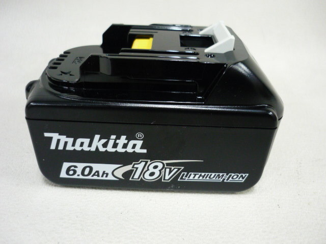 新品 makita マキタ 純正 18Vリチウムイオンバッテリー BL1860B 6.0Ah