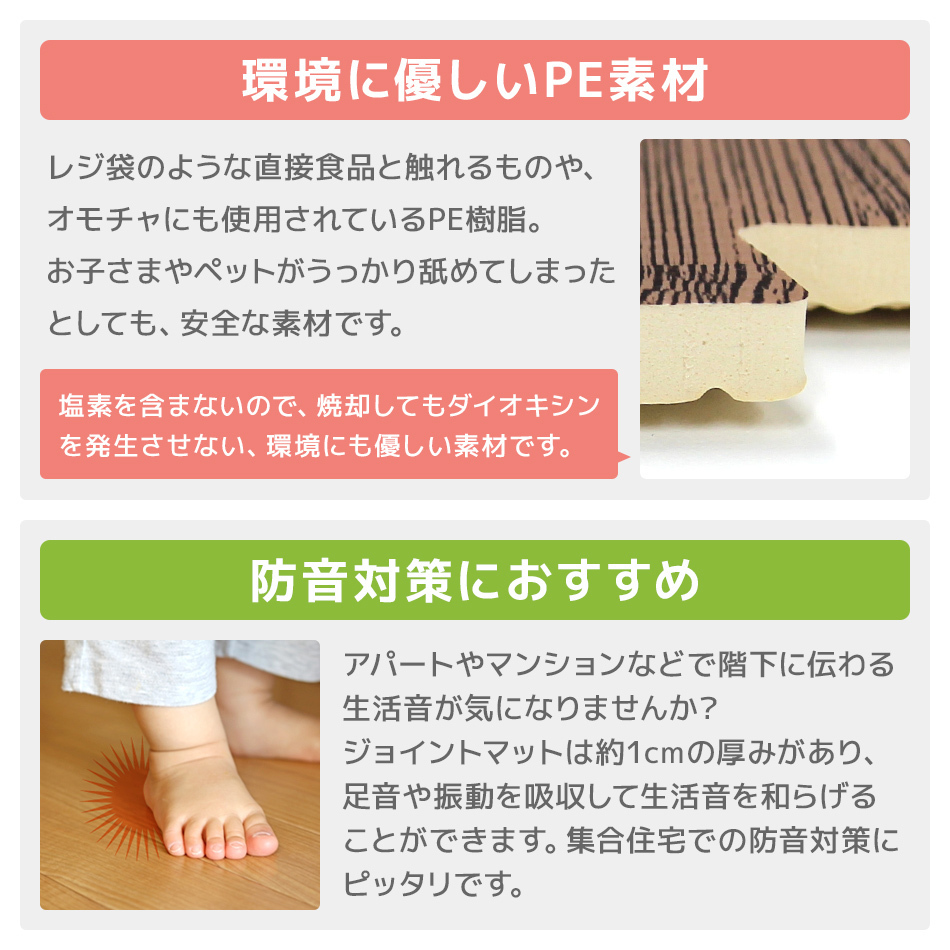 ファッションの マンション AS防音マット AS防音マット 高級感 20枚 20