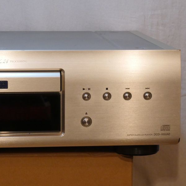 ジャンク】DENON デノン CD/SACDプレーヤー DCD-1650AE ジャンク】DENON デノン CD/SACDプレーヤー DCD-1650AE