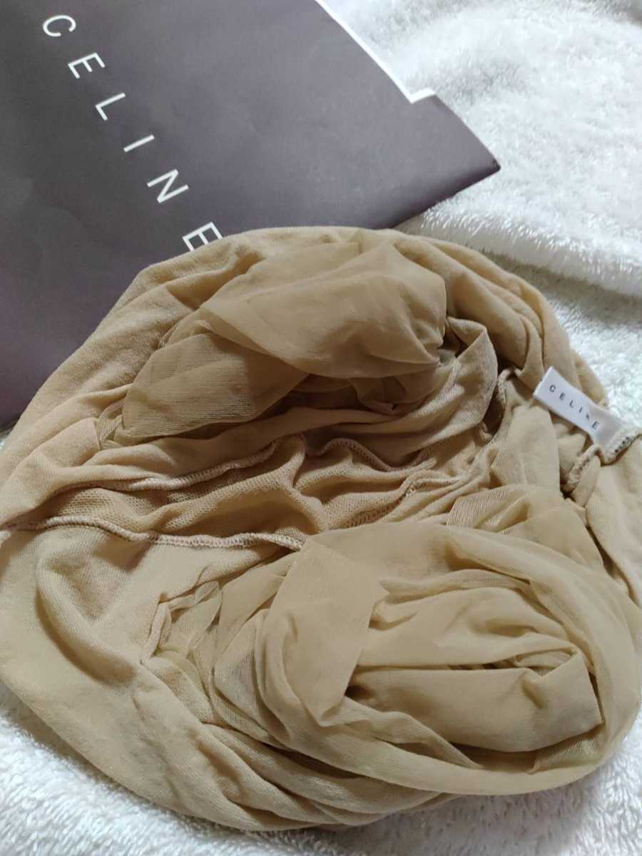 レナウン【CELINE】セリーヌ☆サポートパンティストッキング♪マチ付き