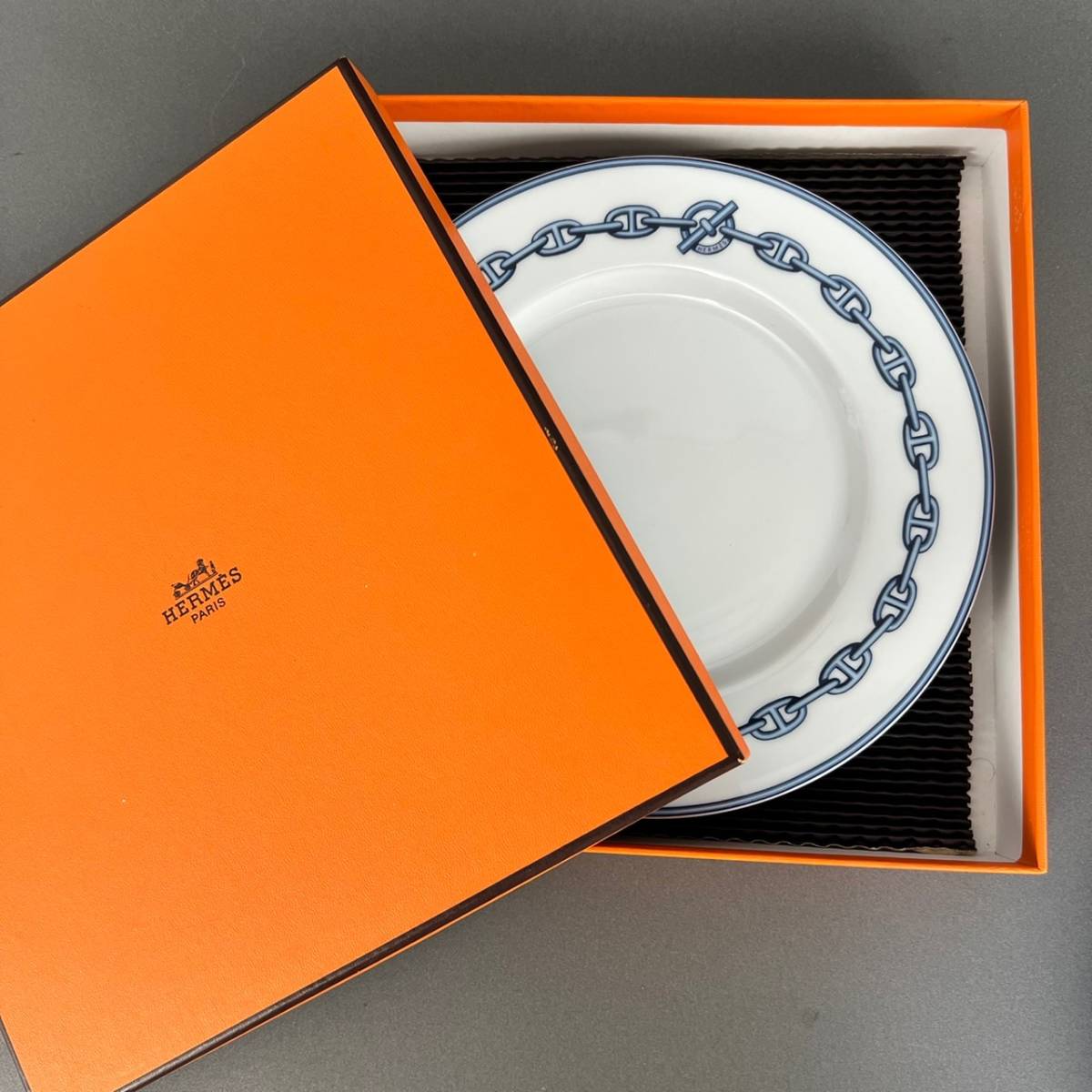 ☆未使用☆ HERMES エルメス シェーヌダンクル プレート 2枚セット