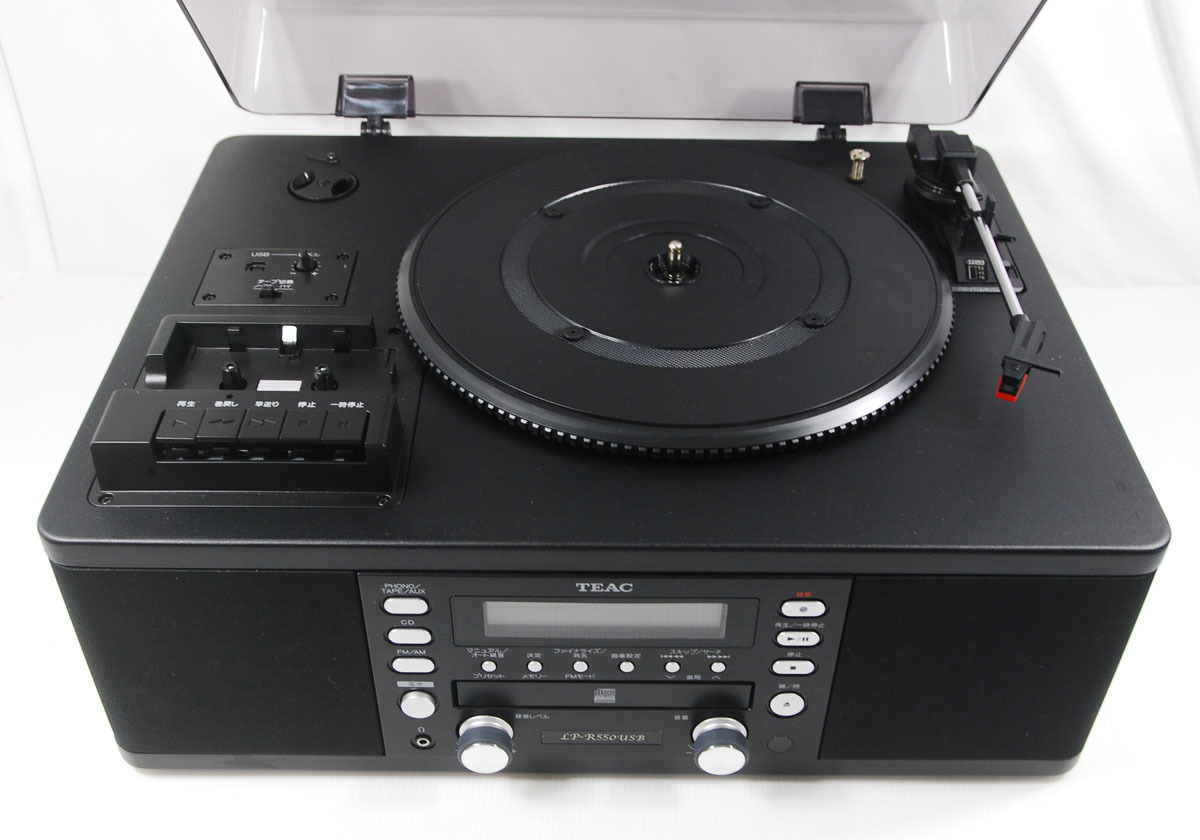 TEAC LP-R550USB 動作品 ターンテーブル カセット CDレコーダー