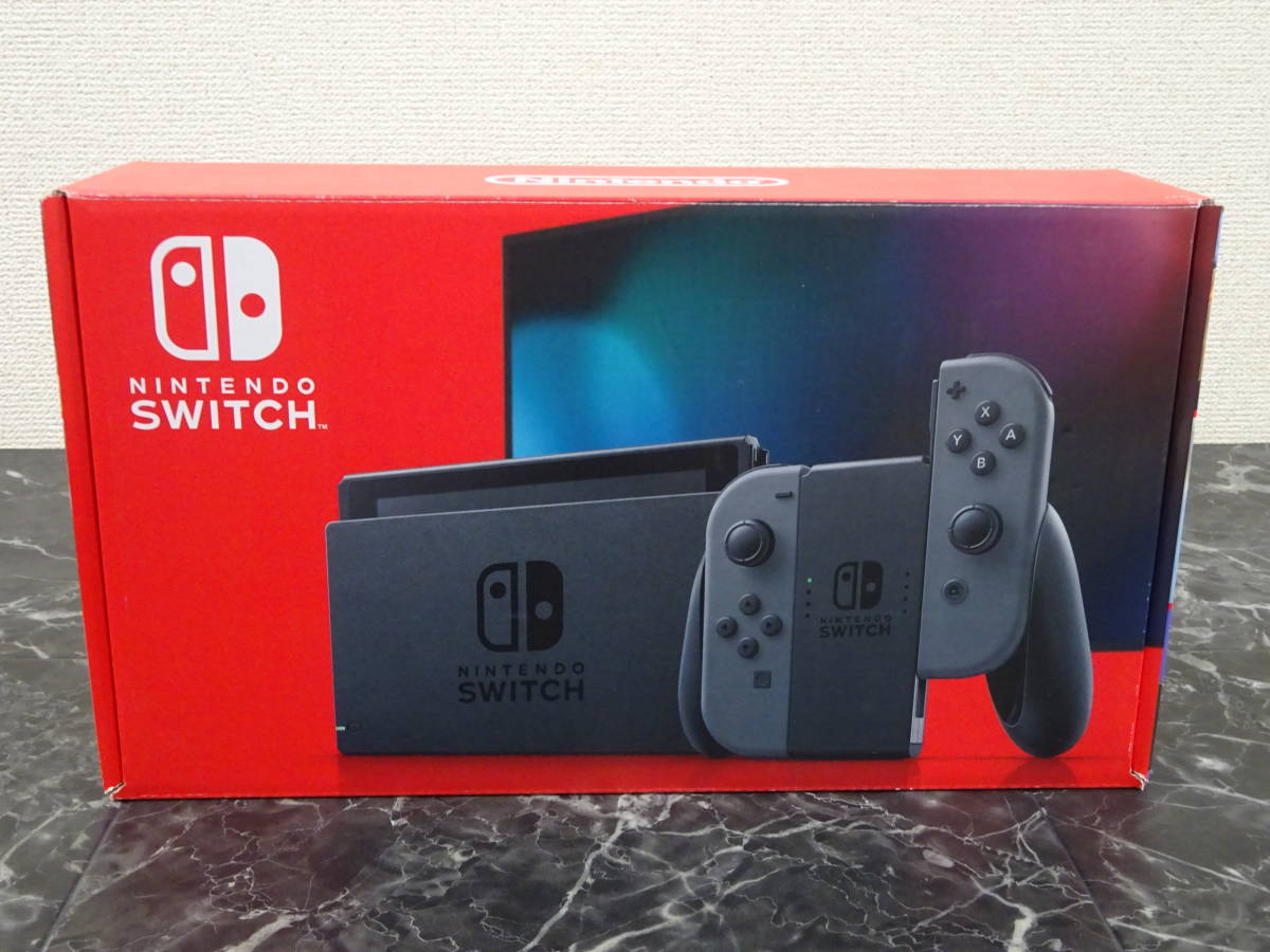 ゲーム機本体】 NINTENDO SWITCH Joy-Con(L)/(R) グレー