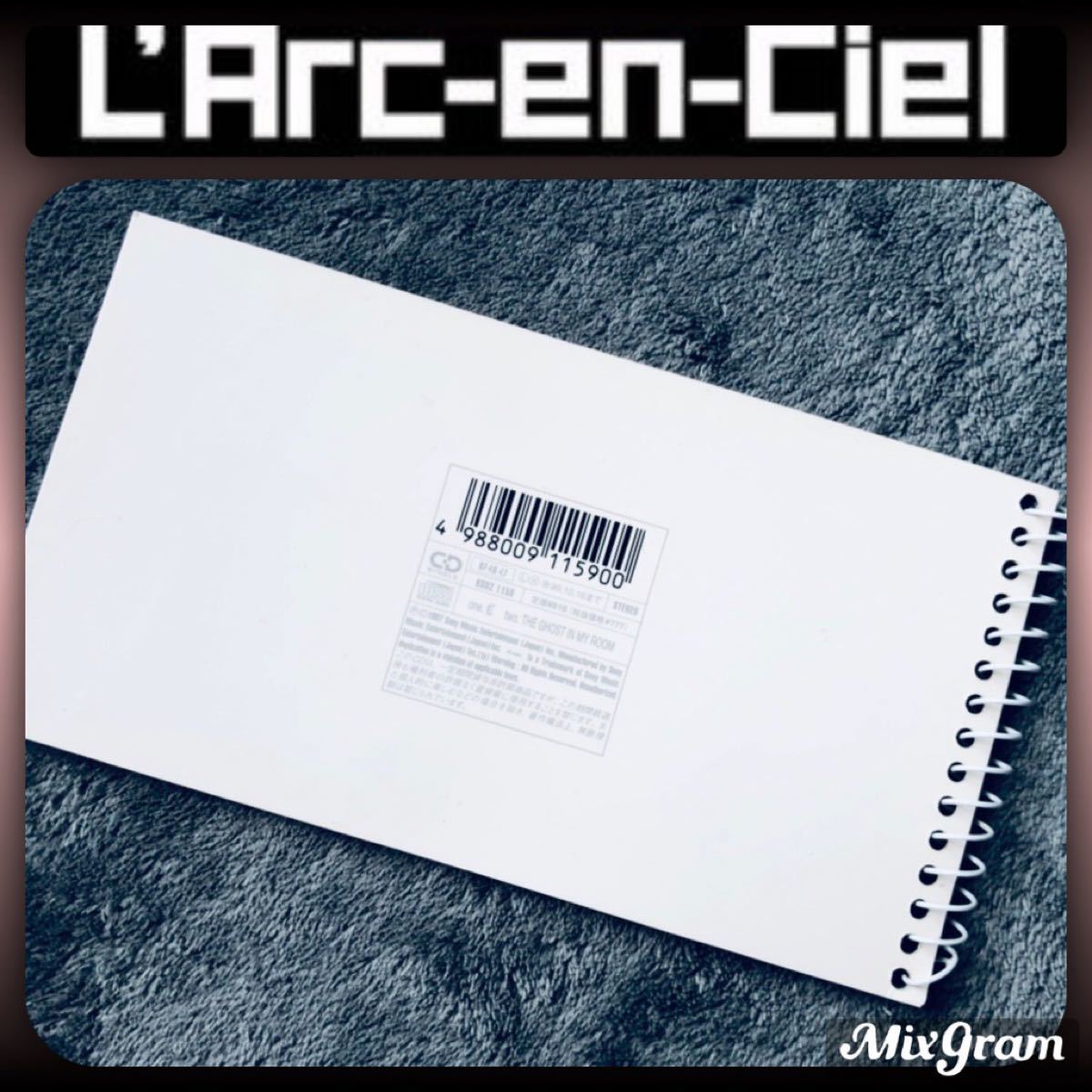 L'Arc-en-Ciel 8cmシングルCD【虹】初回限定アートブック仕様 L'Arc-en-Ciel 8cmシングルCD【虹】初回限定アートブック仕様