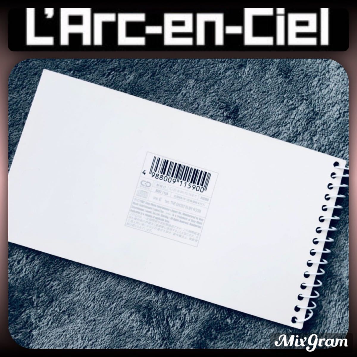 L'Arc-en-Ciel 8cmシングルCD【虹】初回限定アートブック仕様