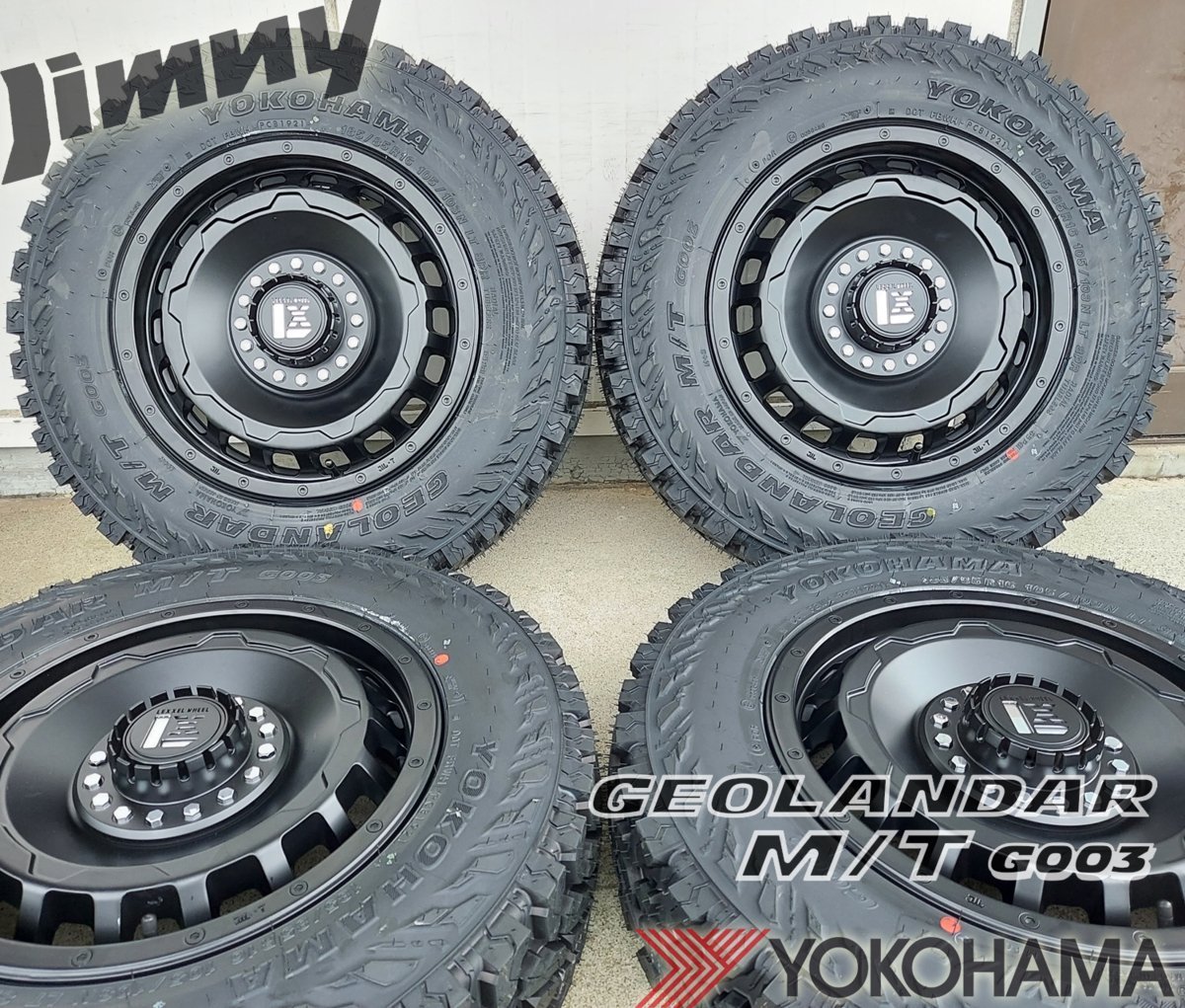 在庫有 スタッドレス(2019年製)185/85R16 ジムニー TOYOオブザーブW