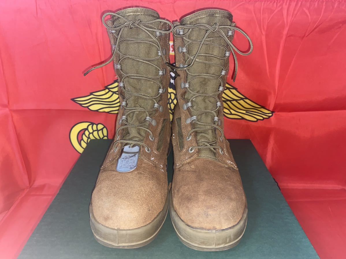 美品 made in USA USMC belleville ホットウェザー コンバットブーツ