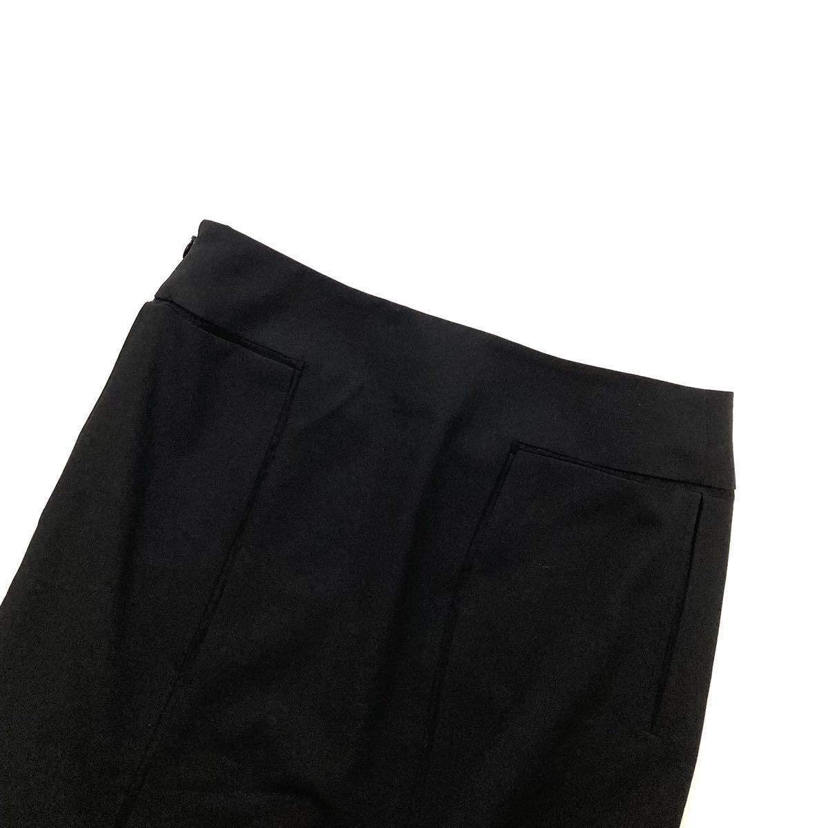 フランス製◇YVES SAINT LAURENT rive gauche◇シルク風通年ウール