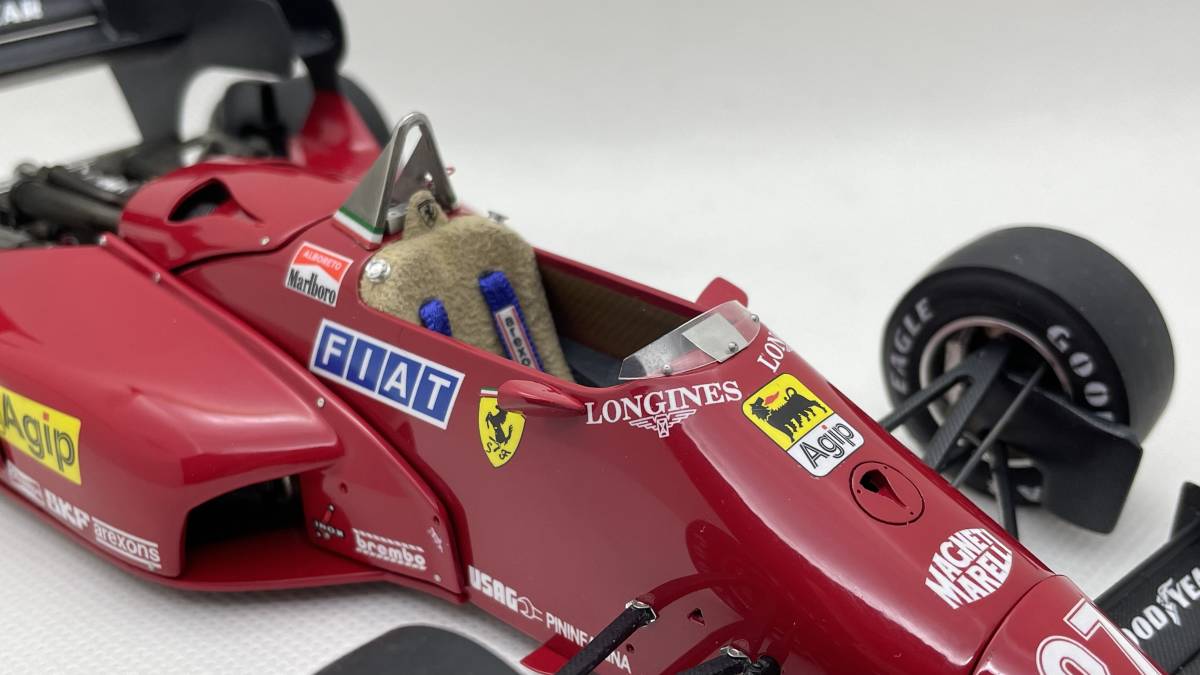 Yahoo!オークション - 1/20 Ferrari 126C4 ベルギーGP (MFH製 Yahoo!オークション - 1/20 Ferrari 126C4 ベルギーGP (MFH製
