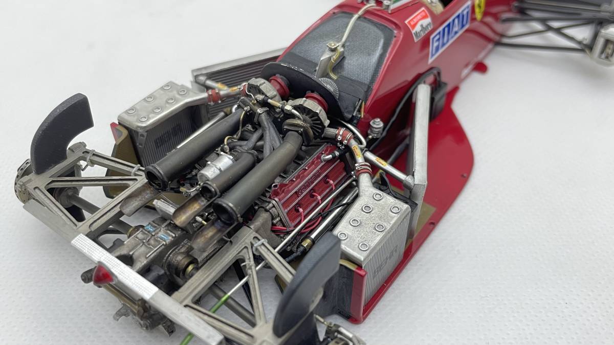 Yahoo!オークション - 1/20 Ferrari 126C4 ベルギーGP (MFH製 Yahoo!オークション - 1/20 Ferrari 126C4 ベルギーGP (MFH製