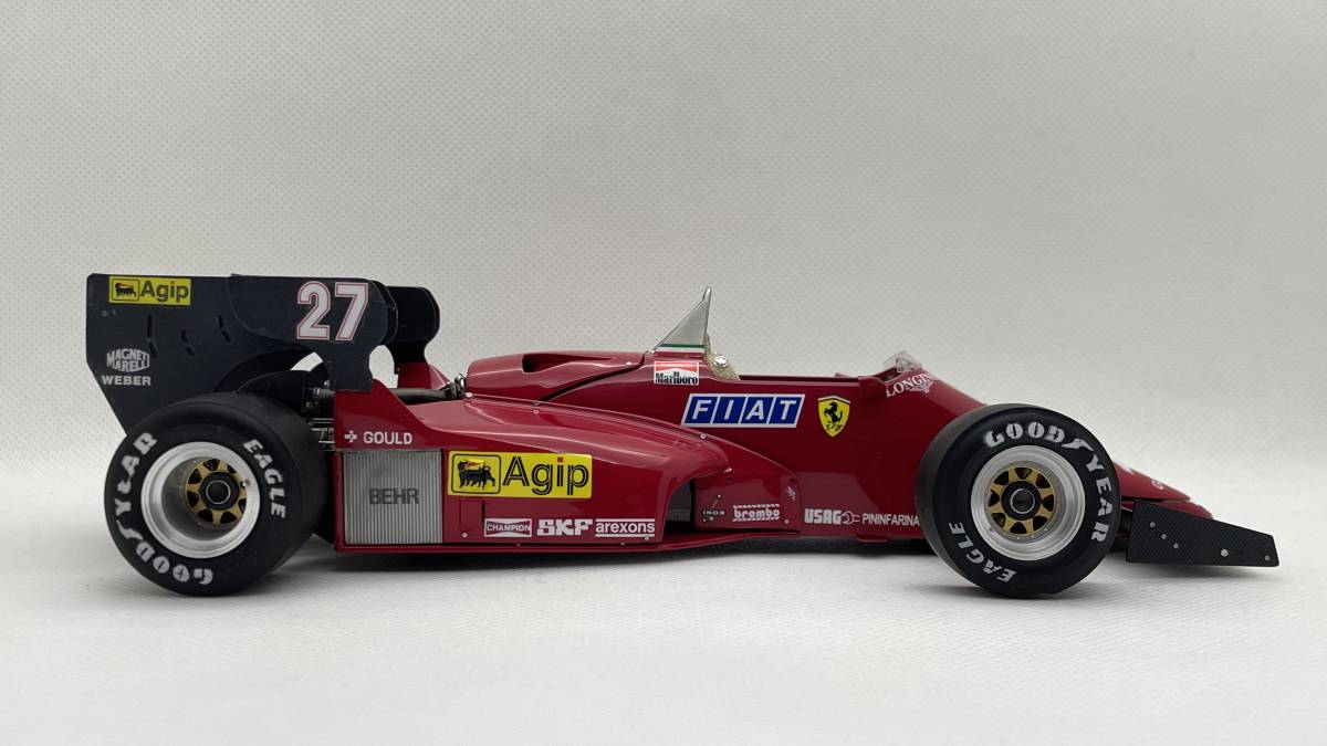 Yahoo!オークション - 1/20 Ferrari 126C4 ベルギーGP (MFH製 Yahoo!オークション - 1/20 Ferrari 126C4 ベルギーGP (MFH製