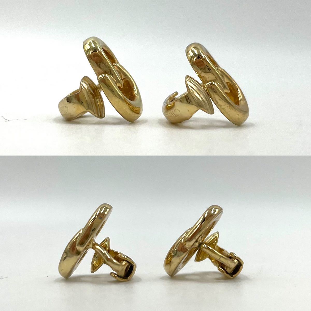 ChristianDior クリスチャンディオール イヤリング CD ヴィンテージ VINTAGE アクセサリー P487_画像3