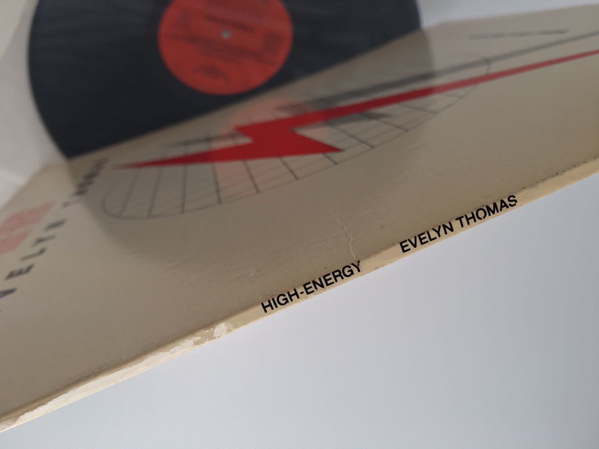 【84年US重量盤】Evelyn Thomas / HIGH-ENERGY Original & Special Remix Versions 12inch TSR RECORDS TSR833 Hi-NRG/ダンスクラシックの画像3