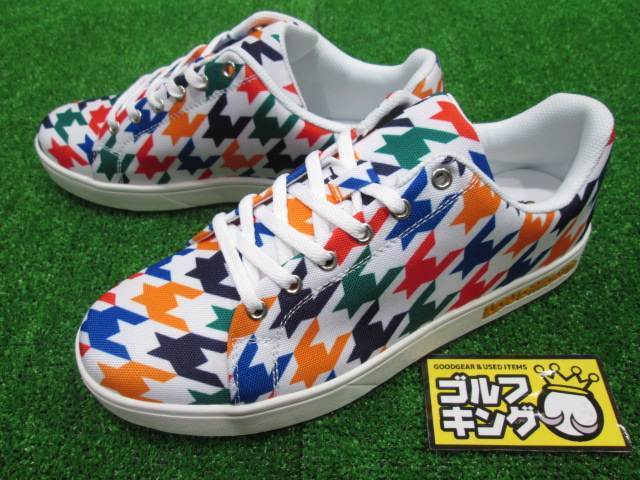 GK鈴鹿☆新品即決087 【25.0】【大好評】ラウドマウス◆スパイクレス◆ゴルフシューズ◆LM-GS0002◆259 Razzle Dazzle Five◆人気◆激安◆