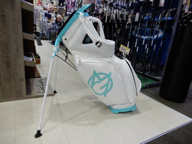 GK緑☆新品即決364 【値下げ】☆OMNIX GOLF☆ スタンドキャディバッグ