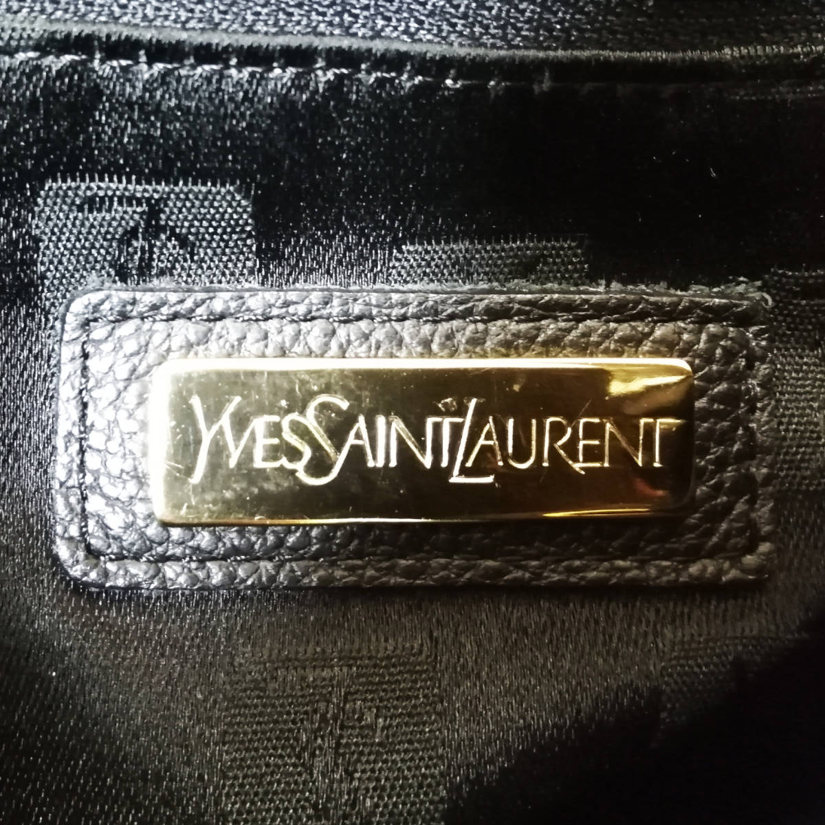 【美品】Yves Saint laurent イヴ サンローラン YSL 2Way　ヴィンテージ ダイヤカット　ショルダーバッグ　レディース　 【送料無料】106