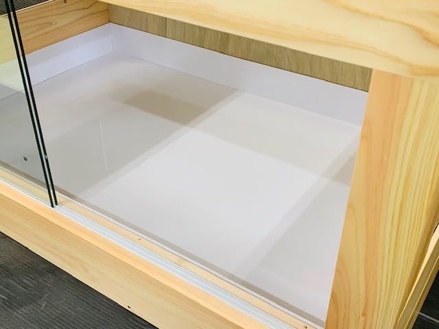 大型特注木製ケージ900×600×450 リクガメ、フトアゴヒゲトカゲ