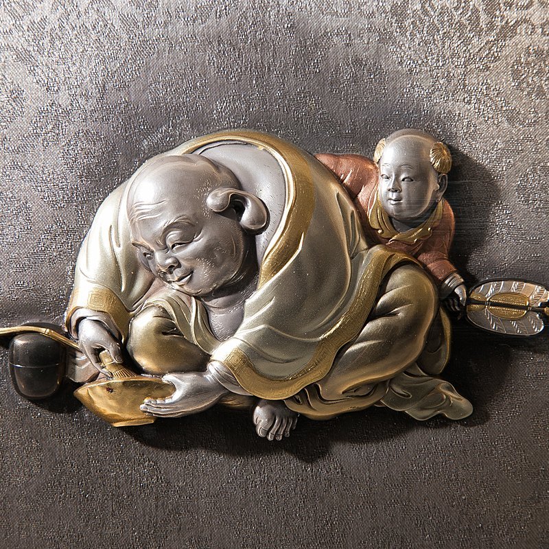買い保障できる 青鳳 彫金七福神額 七福神 - poumonquebec.ca
