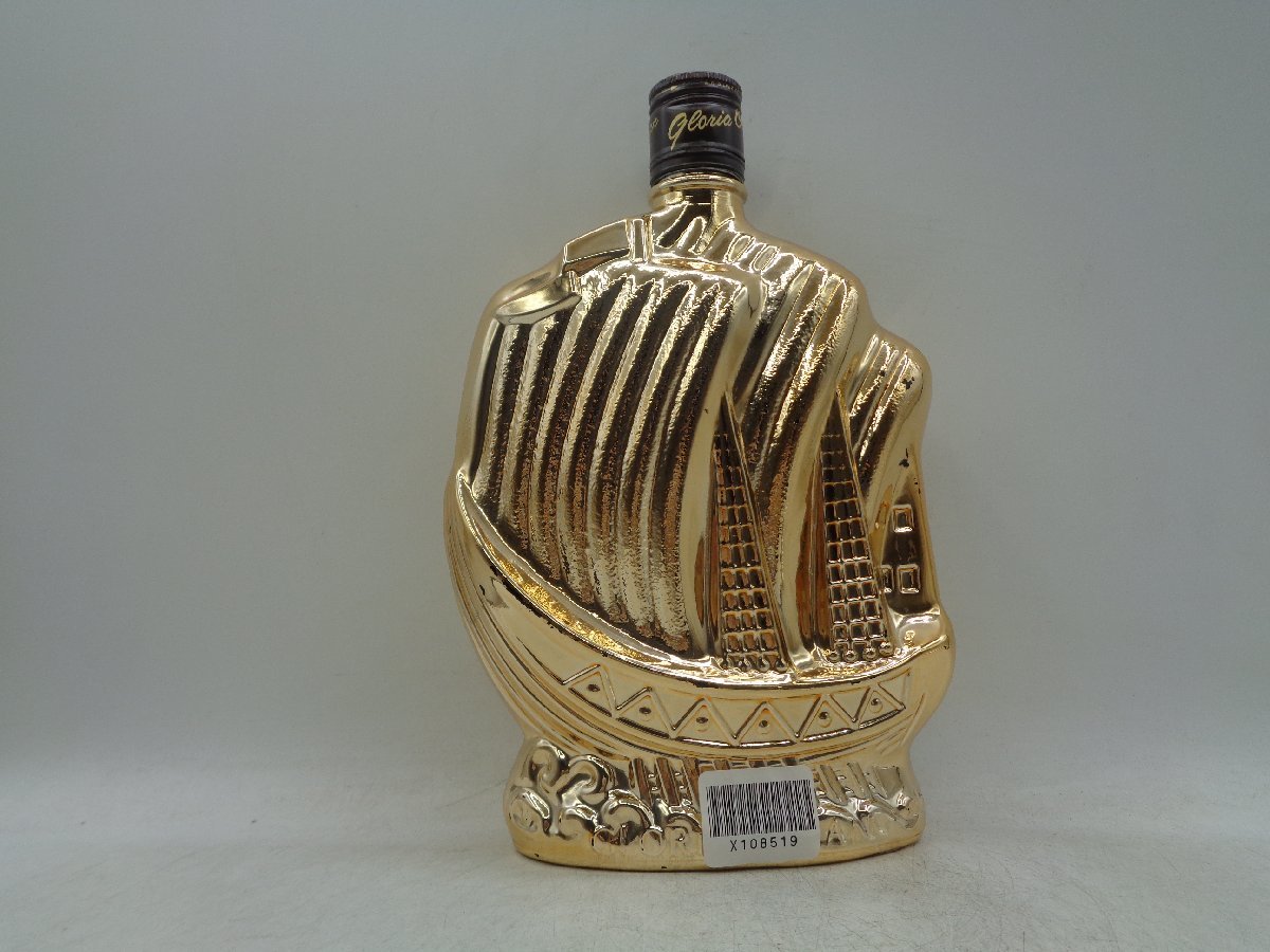 同梱OK商品】GLORIA OCEAN グロリア オーシャン ゴールド シップボトル