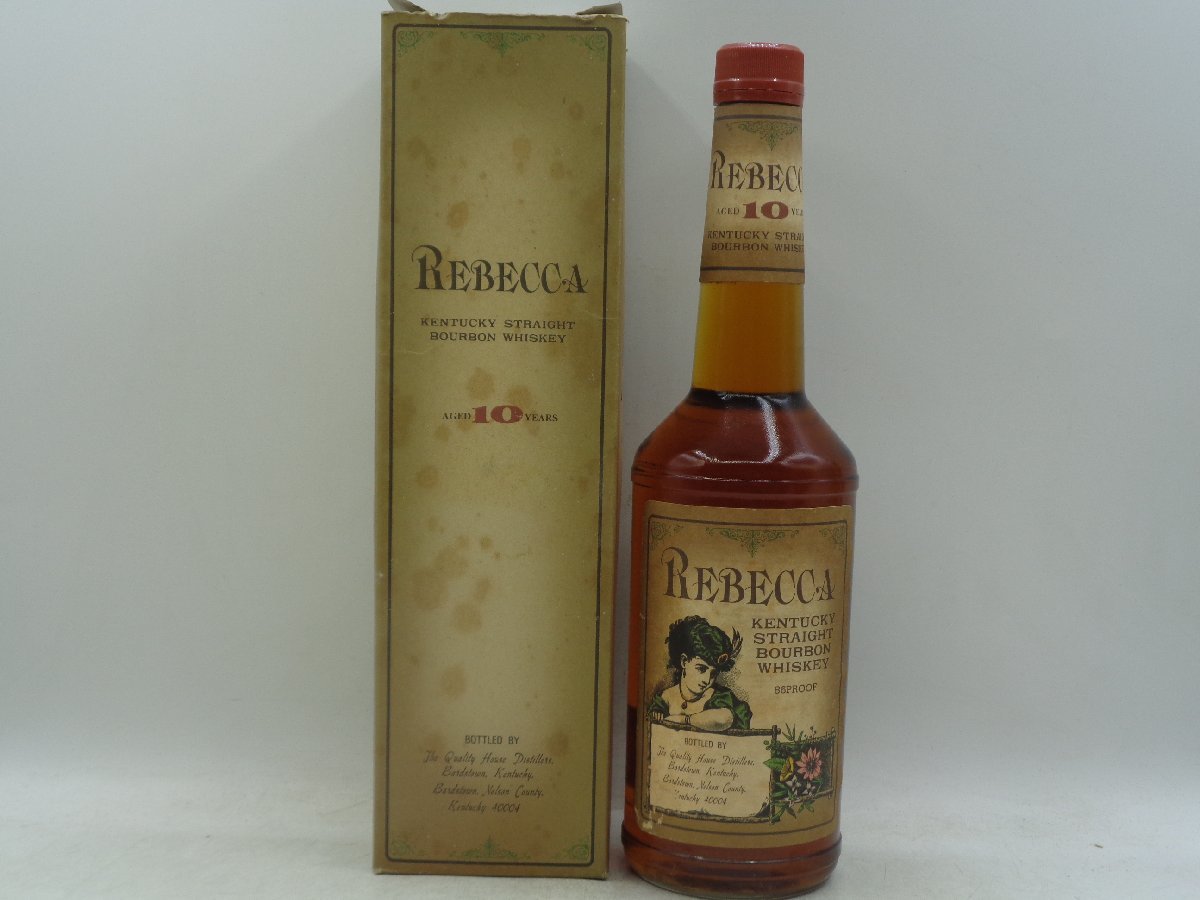 【同梱OK商品】REBECCA 10年 レベッカ バーボン 700ml 43% 箱入 未開封 古酒 T52096