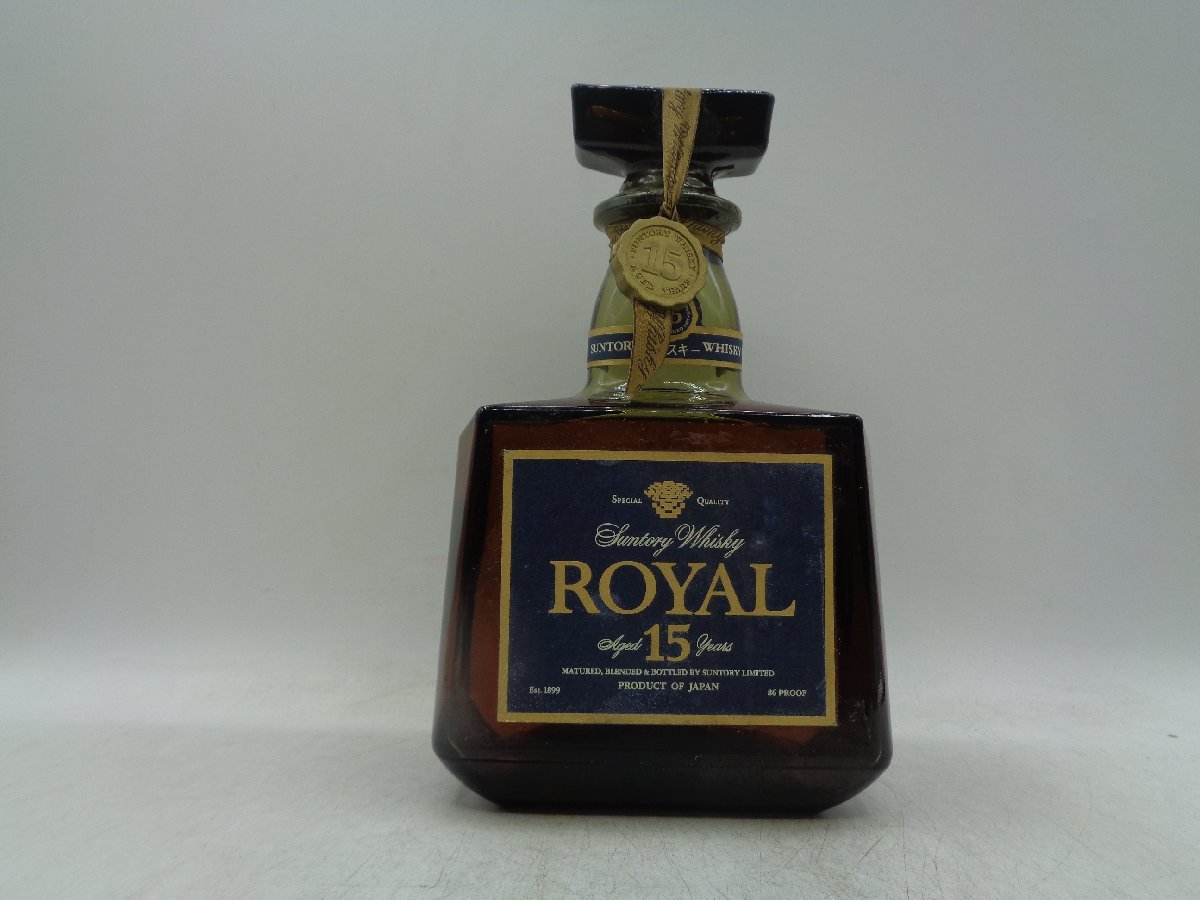 同梱OK商品】SUNTORY WHISKY ROYAL 15年 サントリー ウイスキー