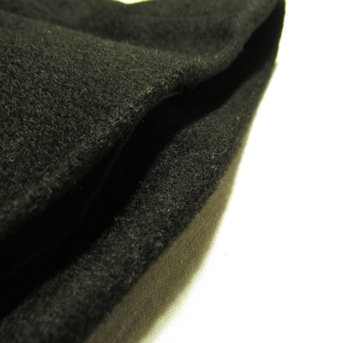 美品 CASHMERE 100％ メンズ カシミヤ ステンカラー コート AB4 冬物 ブラック 比翼仕立て_画像10